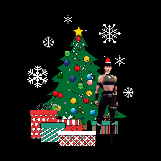 Sonya Blade Around The Christmas Tree Mortal Kombat by Nova5