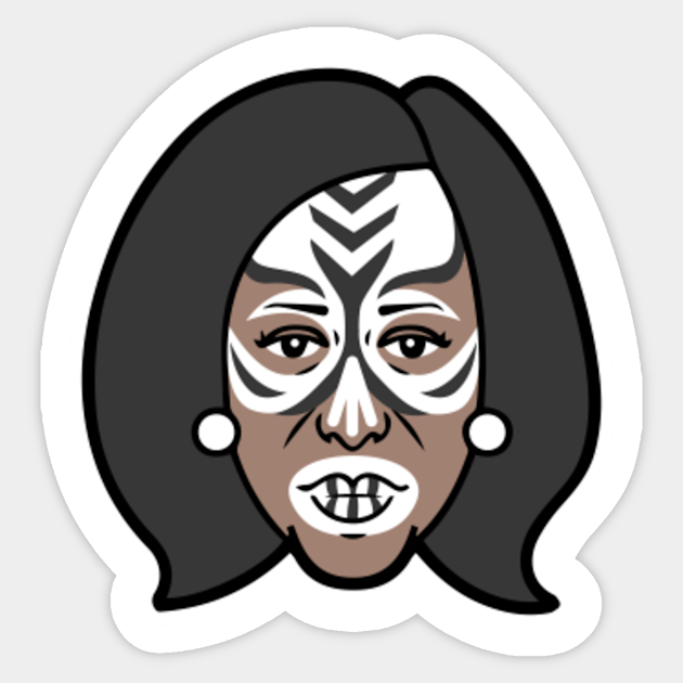 Kamala Harris Pro Wrestling - Wwf - Sticker