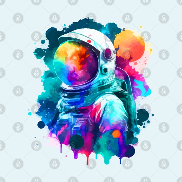 Astronaut Galaxy by machmigo