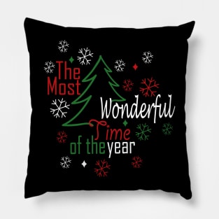 The Most Wonderful Time Of The Year Pillow