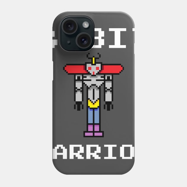 8 Bit Warrior Retro Gaming Phone Case by PlimPlom