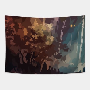 New Army Color and Shaped Tapestry