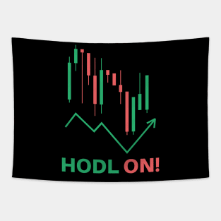 HODL ON! Tapestry