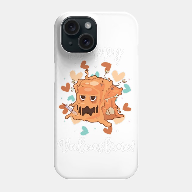Happy Valenslime Roleplaying Video Game RPG Geek Couple Gift Phone Case by TellingTales