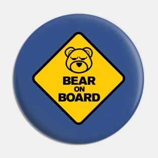 Bear On Board Pin