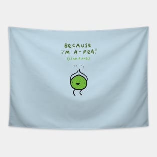 Happy Pea Tapestry