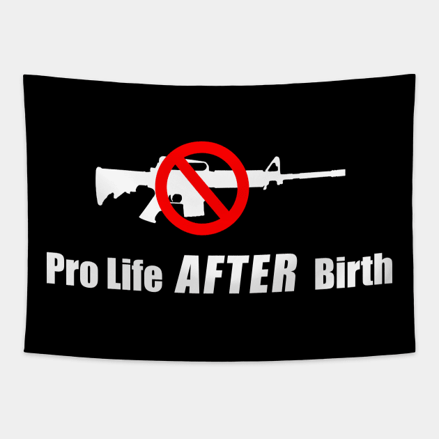 Pro Life After Birth Tapestry by cartogram