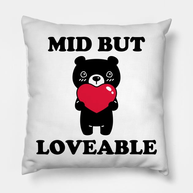 Mid But Loveable Pillow by aesthetice1