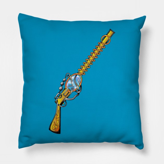 Kelvin Rifle Pillow by KnotYourWorld4