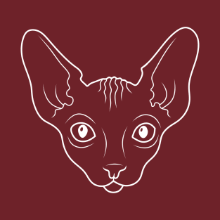 White Sphynx cat T-Shirt