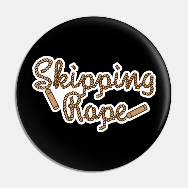 Skipping Rope Pin by Dojaja