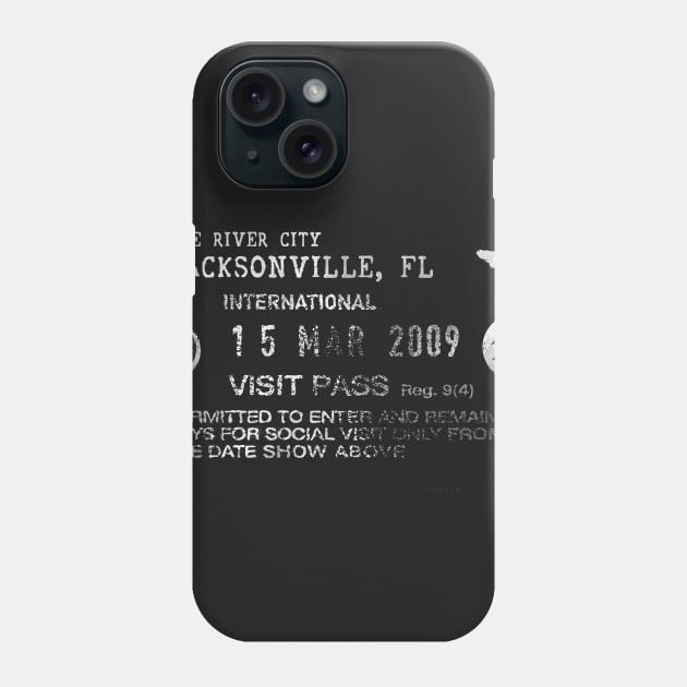 Jacksonville Phone Case by KnuckleTonic