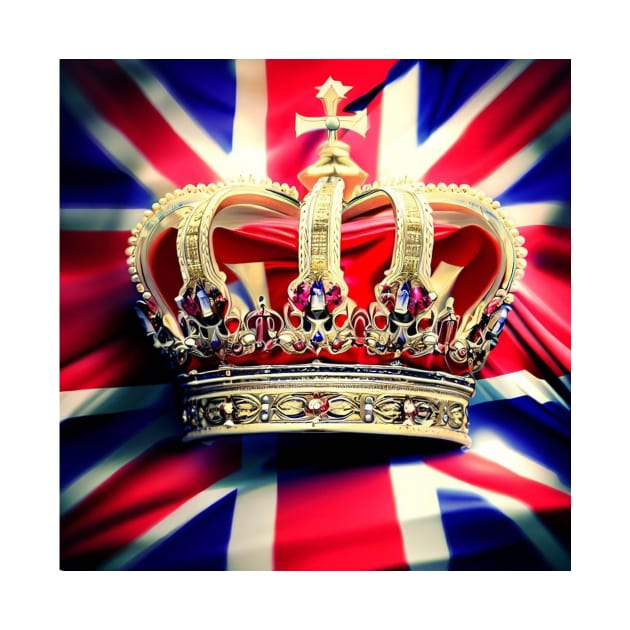 King Charles III Coronation Day 6 May 2023 by Relaxing Art Shop