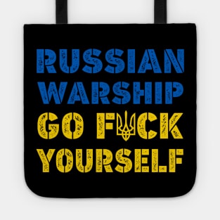 Russian Warship Go F Yourself Tote