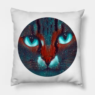 Adorable mycat, revolution for cats Pillow