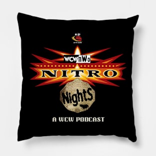 NITRO NIGHTS NEW LOGO Pillow