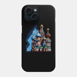 Saint Basils Cathedral Pixel Art Phone Case