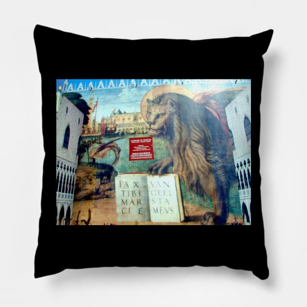 Venice Italy 09 Pillow by NeilGlover
