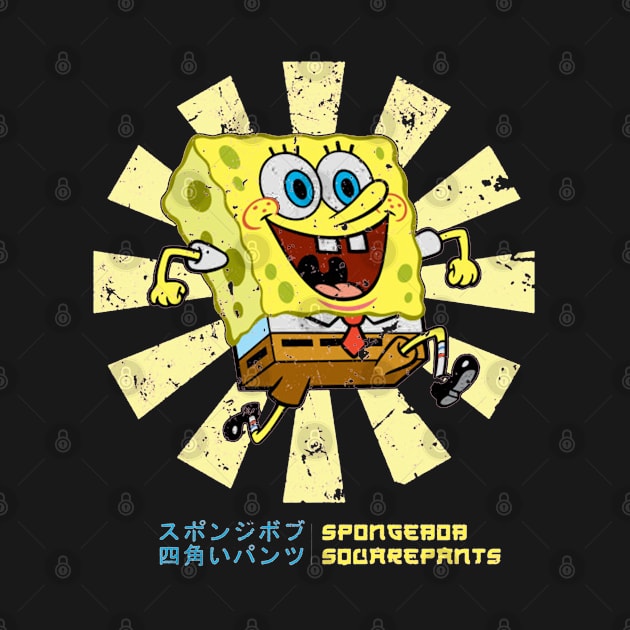 SpongeBob SquarePants Retro Japanese by squids_art