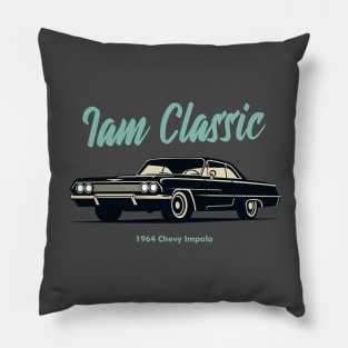 Im Classic Impala American Cars Pillow