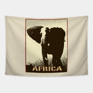 Africa Elephant Tapestry