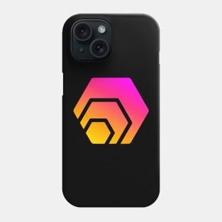 HEX Crypto Hexagon Logo Phone Case