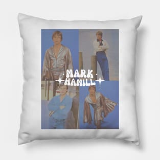 groovy aesthetic mark hamill  (perfect for your average luke skywalker stan) • star wars cast collection Pillow