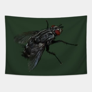 Pretty Giant Fly Novelty Artwork for Insect Lovers Tapestry