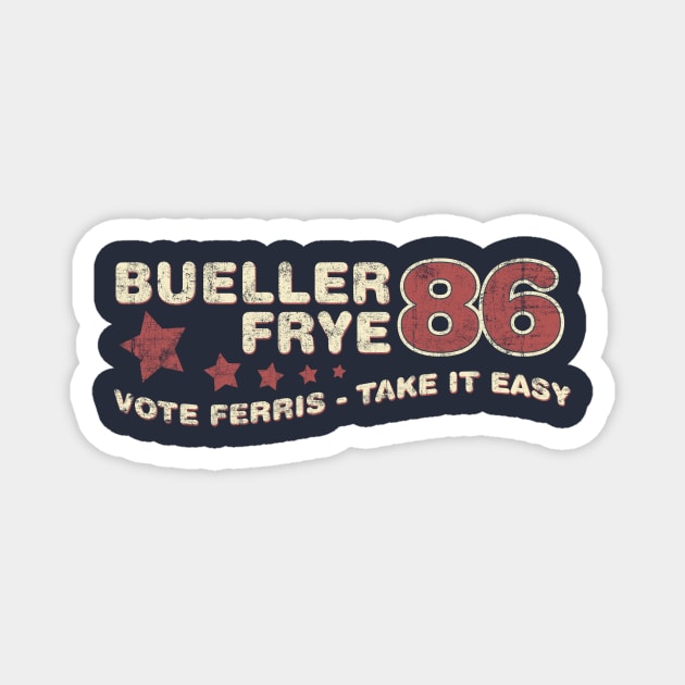 Vote Bueller Magnet by robotrobotROBOT