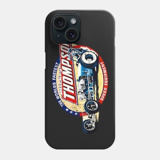 Mickey Thompson Worlds Fastest Speed equipment - burnout distressed print Phone Case