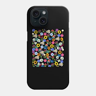 Colorful flowers Phone Case