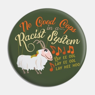 Yodeling Goat Pin