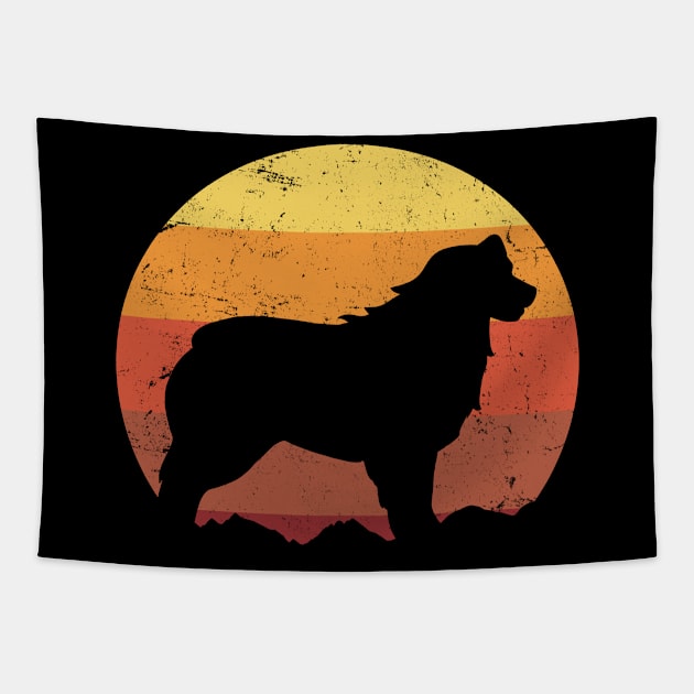 Australian Shepherd Dog Vintage Tapestry by CreativeGiftShop