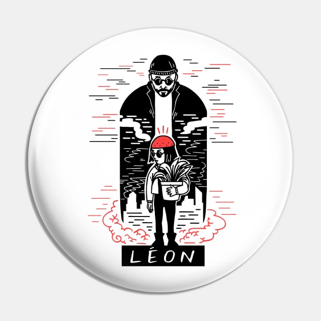 Leon et Mathilda Pin by geolaw