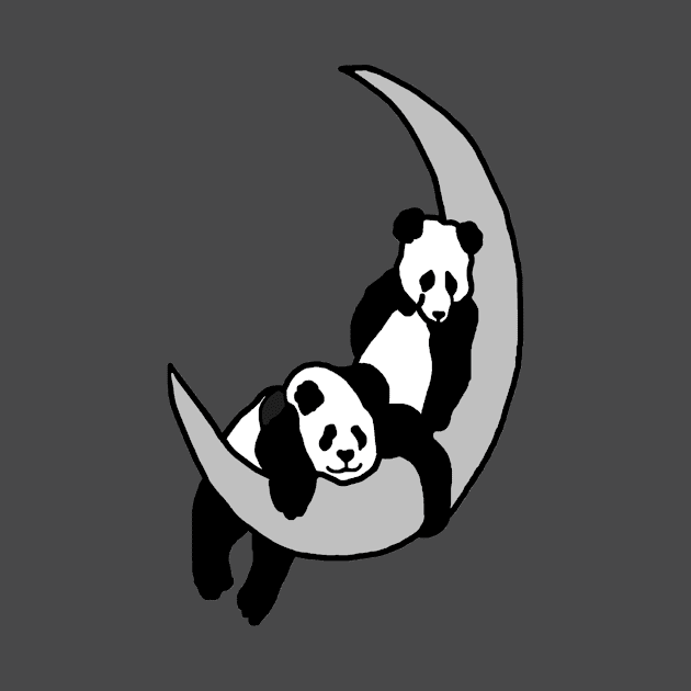 Panda Moon by imphavok