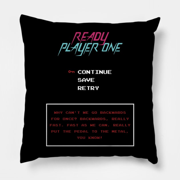 Ready Player One - James Halliday Pillow by cpt_2013