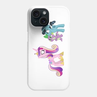 Cadance meets Crystal Hoof Phone Case