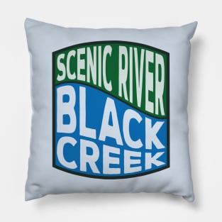 Black Creek Scenic River wave Pillow