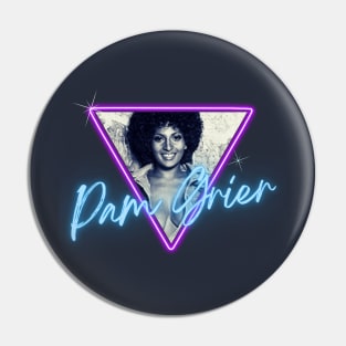 Pam Grier / Retro Blaxploitation Pin