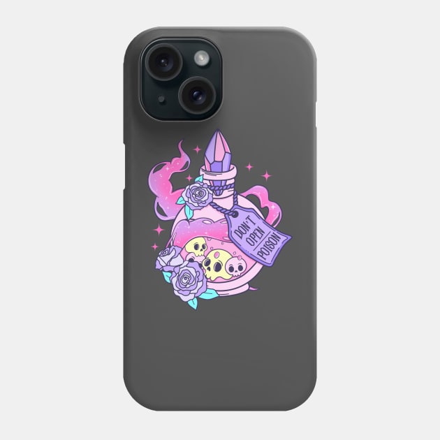 Halloween Poison Pink Phone Case by perthesun