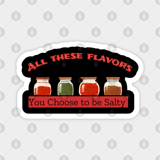 All these flavors Magnet by Magination