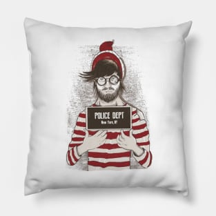 busted waldo Pillow