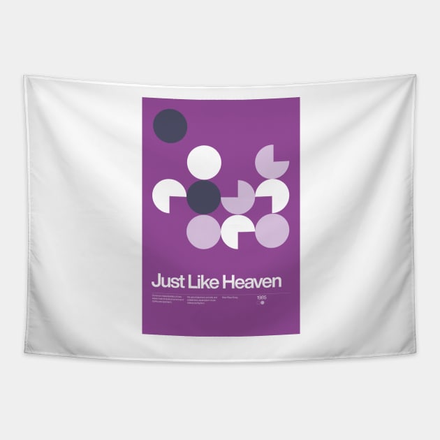 Just Like Heaven Inspired Lyrics Design Tapestry by sub88