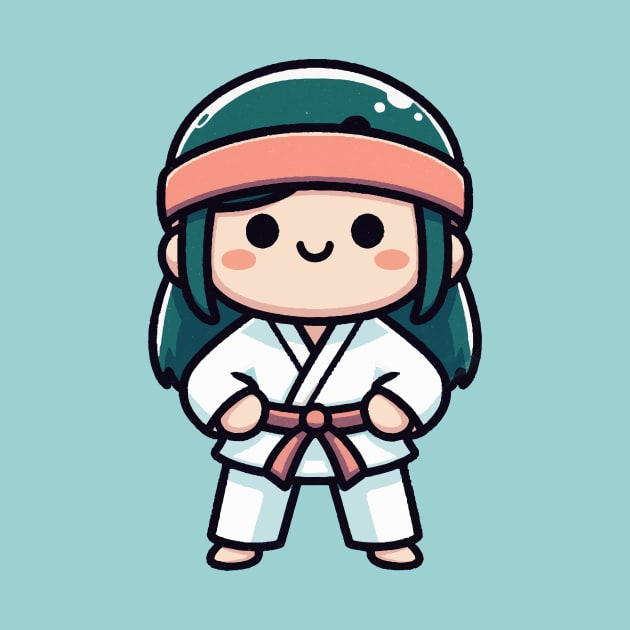 Karate mom in Japanese Style design by SeaLife