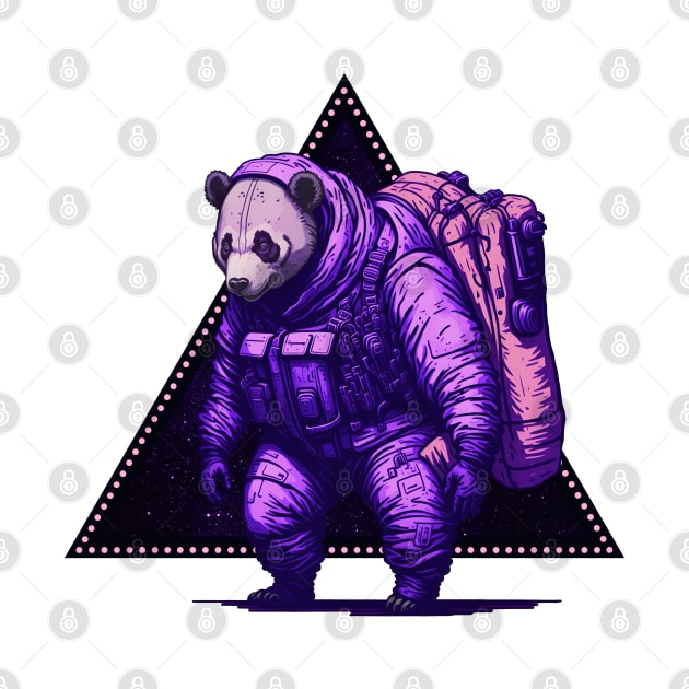 Panda Astronaut - Pandanaut by AnAzArt