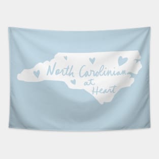 North Carolinian At Heart North Carolina State Pride Calligraphy Tapestry