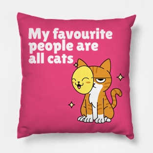 Cat Person - Cat Lover Pillow