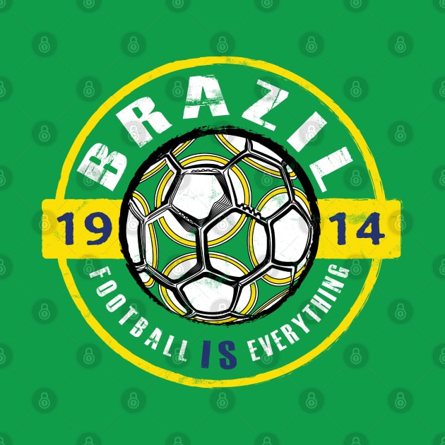 Football Is Everything - Brazil Vintage by FOOTBALL IS EVERYTHING