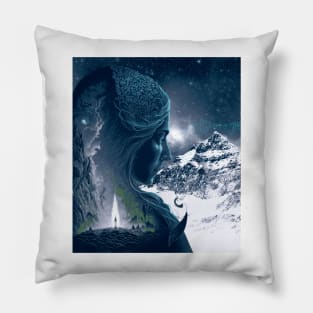 Mysteries of The Mountain Pillow