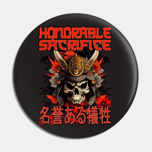 Honorable sacrifice Pin